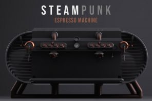 With Steampunk Espresso Machine coffee lover will savor the rich flavors and embark on visual journey through time