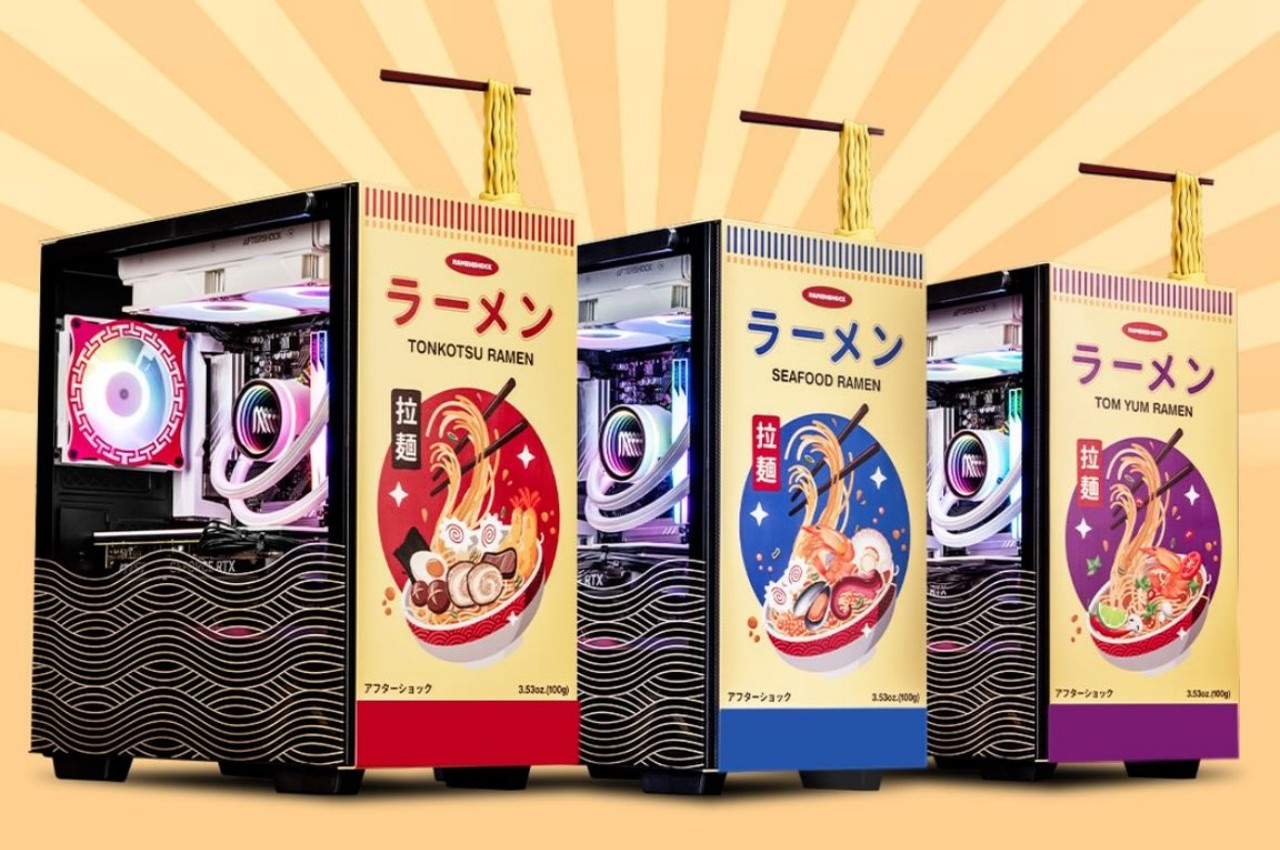 #A ramen-themed desktop PC is perfect for those late-night gaming sessions