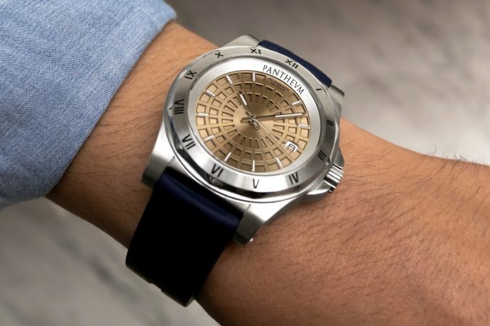 The Panthevm Roma Watch pays tribute to the Roman Architecture of the Pantheon Dome