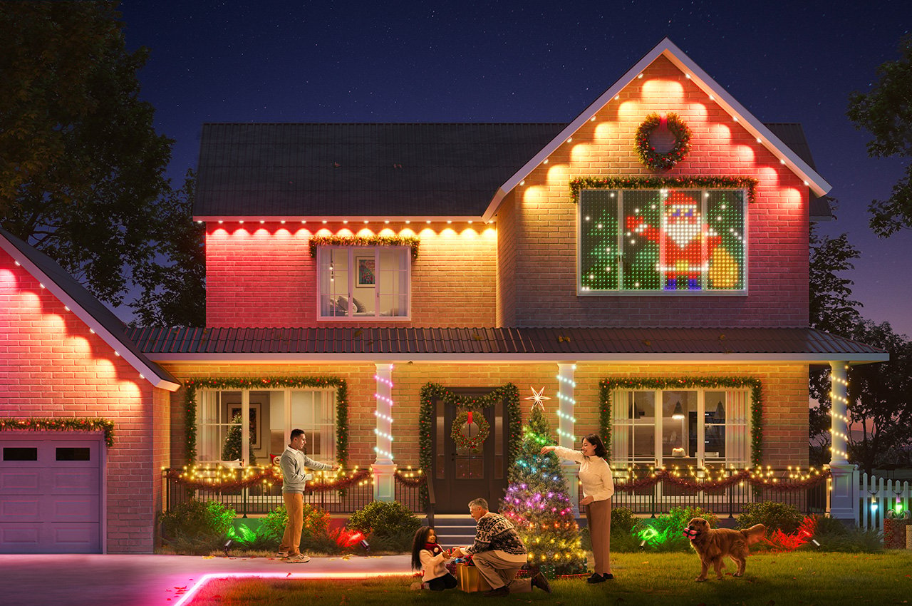 #Create your own dazzling Christmas light show the easy way with Govee Smart Lighting