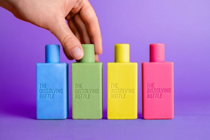 Eco-Friendly Shampoo Bottle Dissolves After Use, Leaving Zero Waste