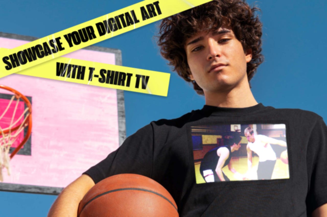 #This T-Shirt has a Wearable Display that lets you turn GIF Reactions into Fashion!