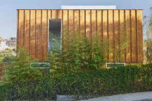 This Oiled Cedar-Clad Home In LA Perfectly Merges Scandinavian Modernism & Bohemian Experimentalism