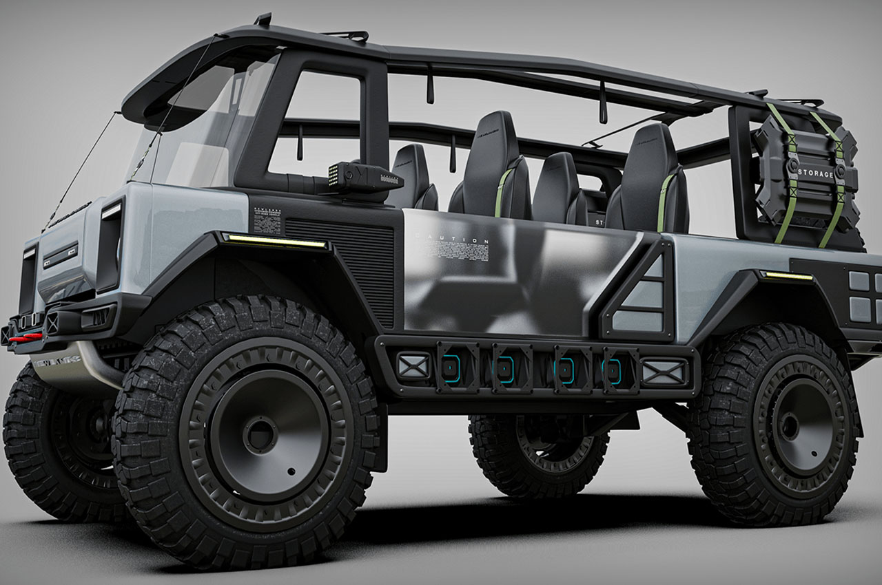 #Land Rover Discovery reinterpreted as overlanding monster in this evoking concept