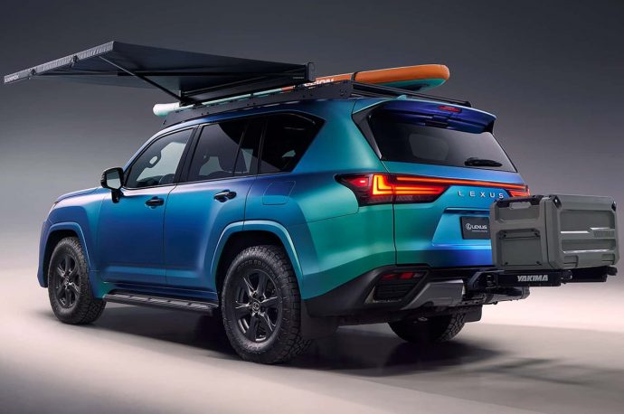 Lexus unveils the futuristic and functional LX 600 overlander for adventure junkies at SEMA 2023