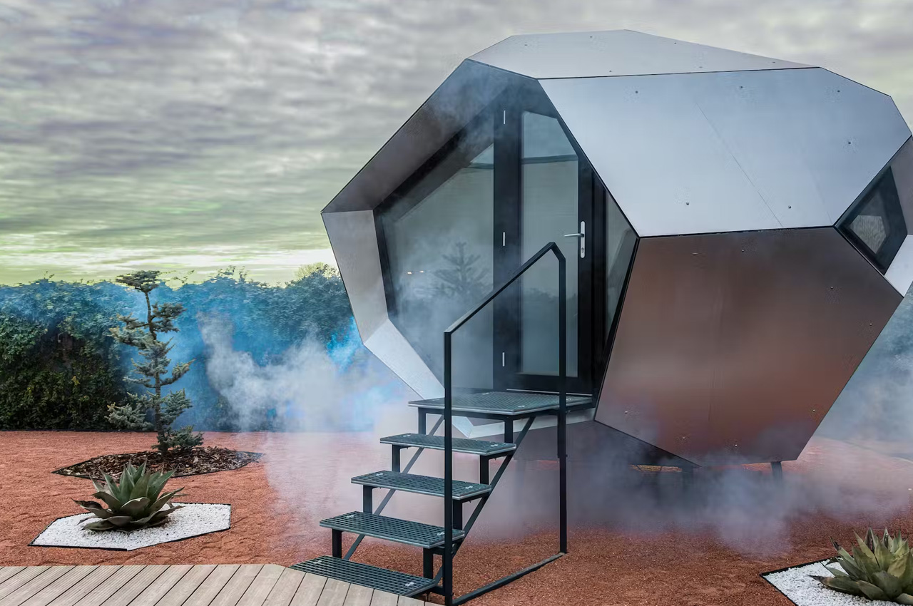 #Futuristic Prefab Office Pods Make You Feel Like You’ve Landed On The Moon