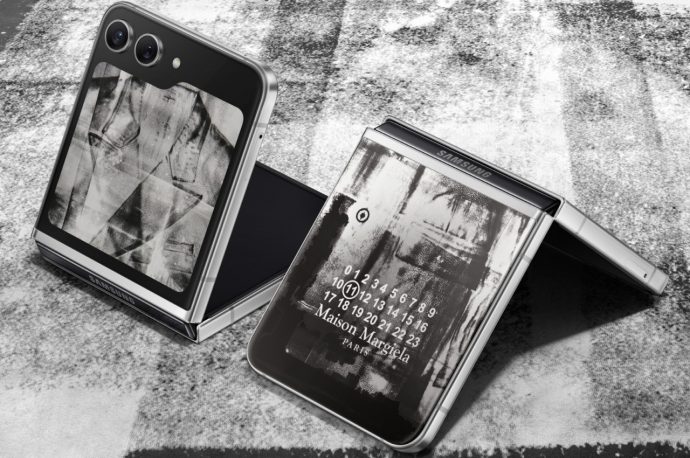 Samsung Galaxy Z Flip 5 Maison Margiela Edition dips its toes into the haute couture world