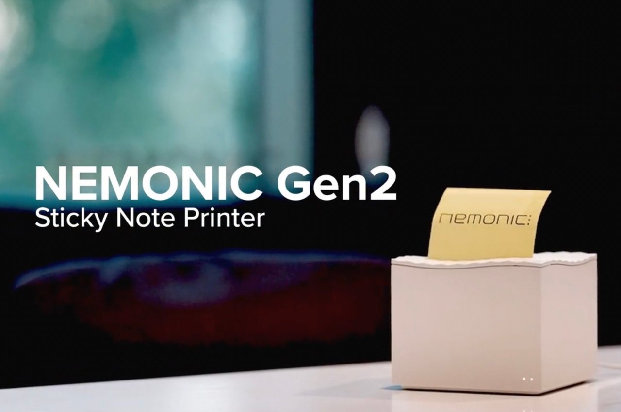#Sticky note printer lets you print your daily reminders to improve productivity
