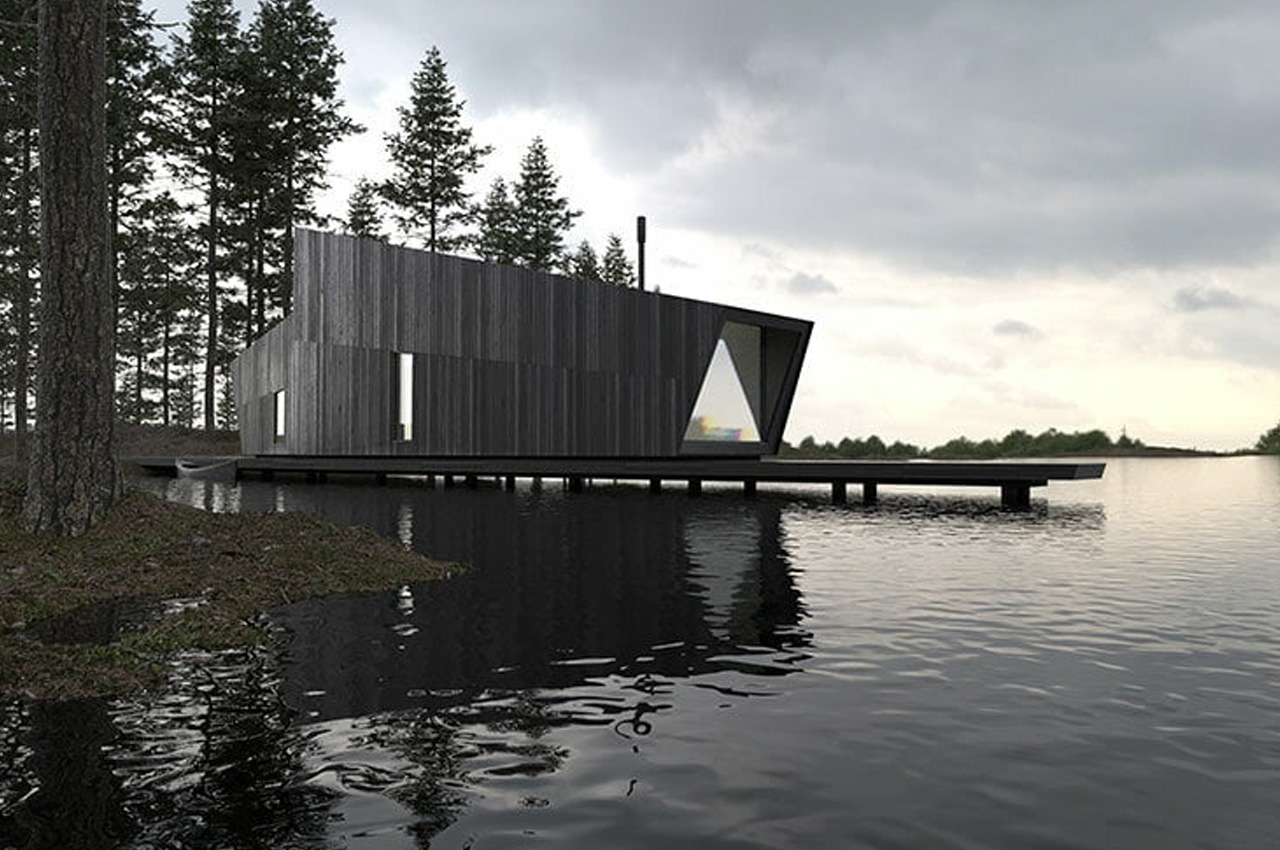 #The Tapered House Is Elevated On Stilts To Adapt To Diverse Terrains & Landscapes