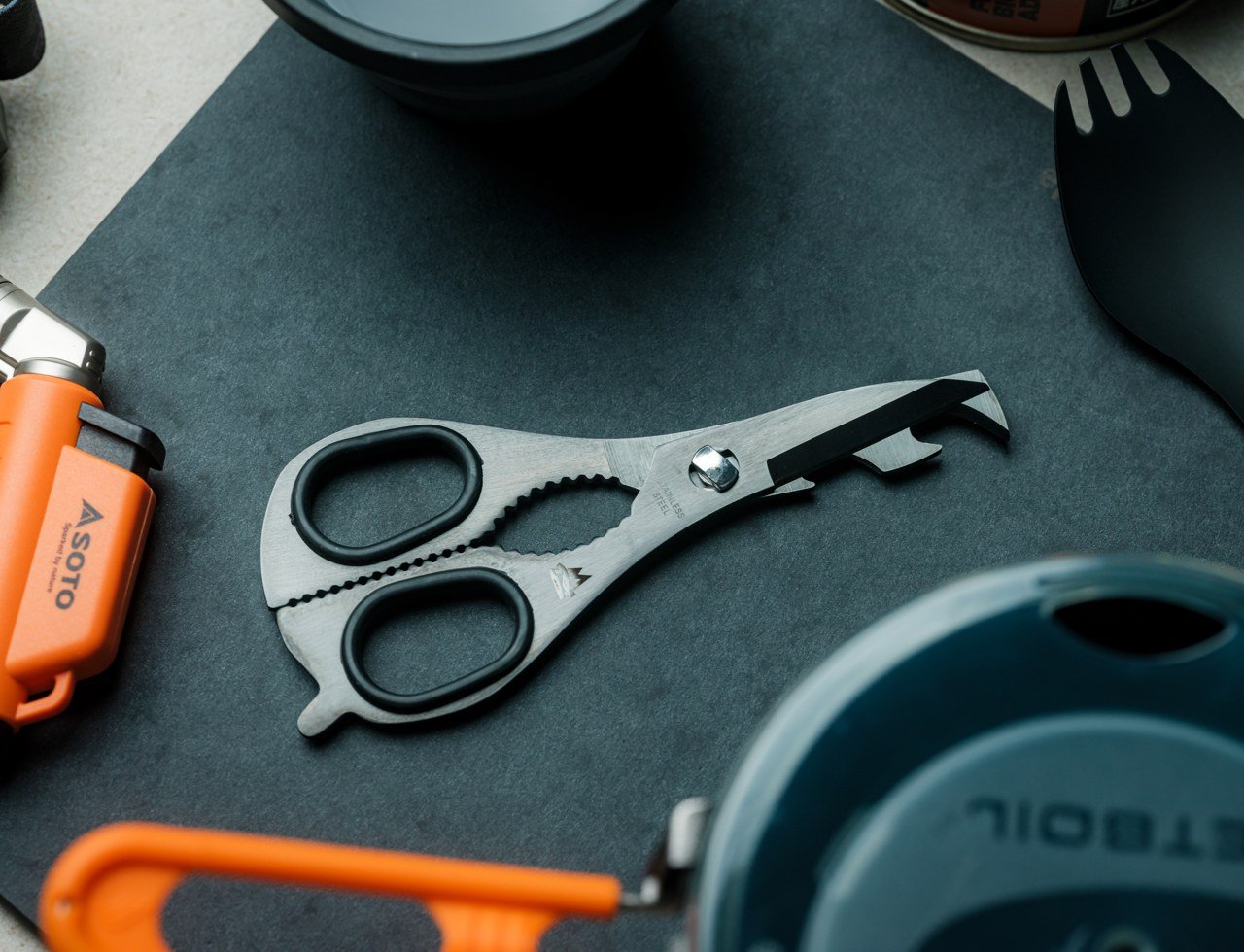 #8-in-1 EDC multitool scissors are the perfect sidekick for your urban and outdoor adventures