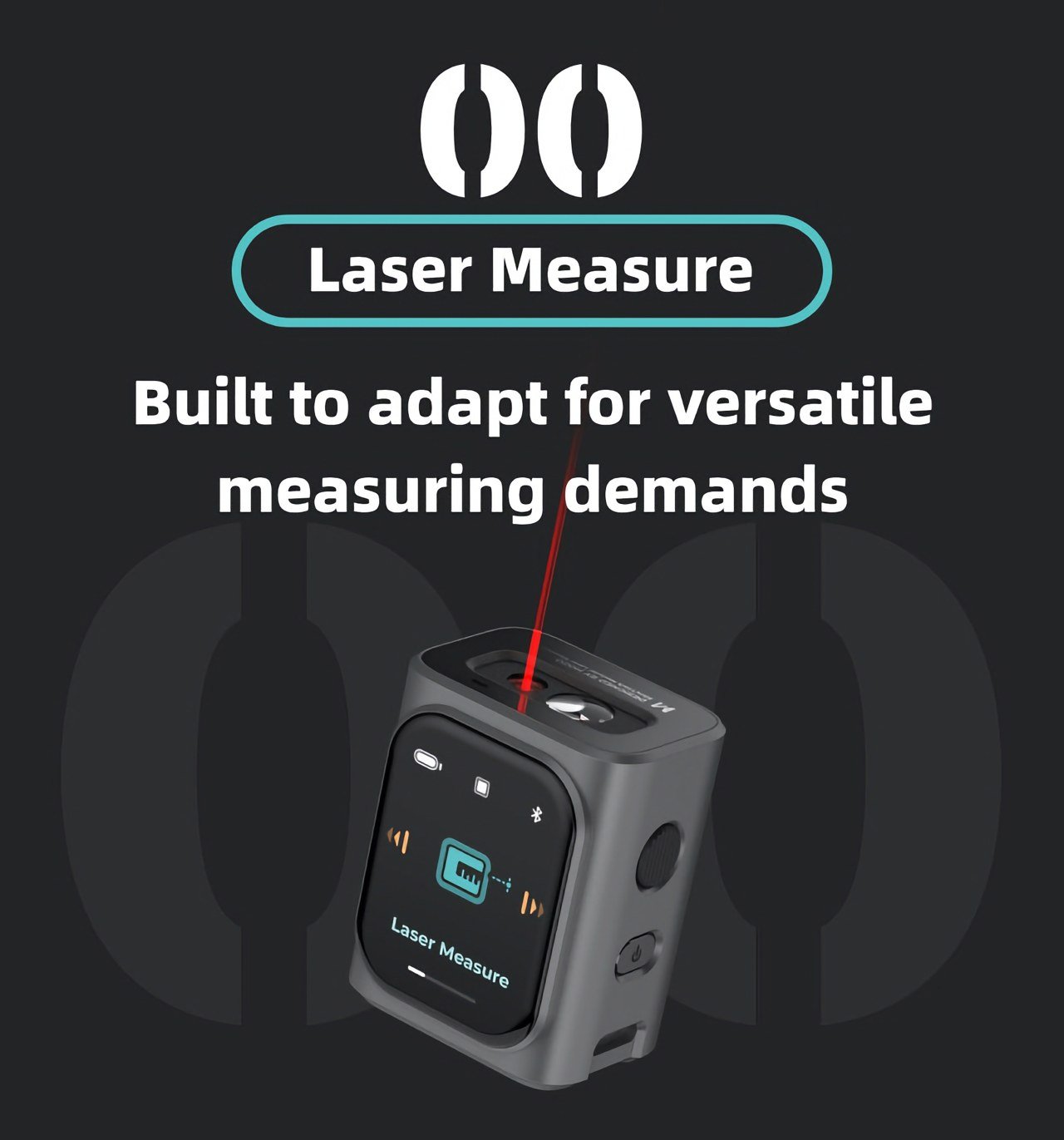 Track M-Cube  Modular Laser Measure that Evolve with Your