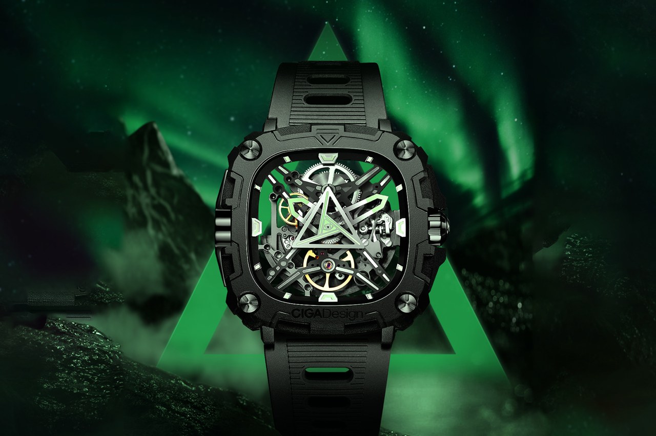 #This striking mechanical watch is a fusion of modern design and ancient Egyptian mysticism
