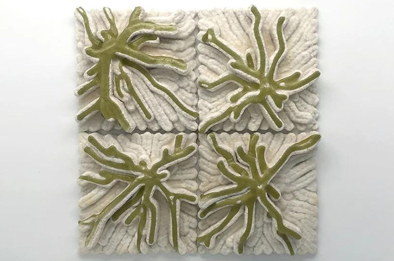 #Turn your bathroom into a sustainable piece of art with 3D printed tiles