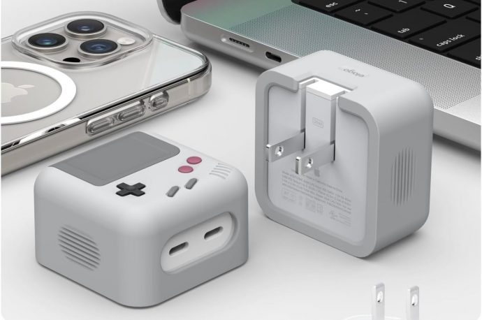 Airpods charger cover brings you the Nintendo Gameboy feels