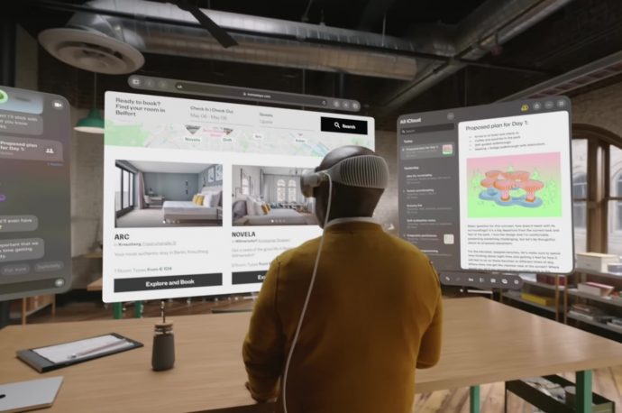 Apple Vision Pro Air Typing experience takes a small step toward usability