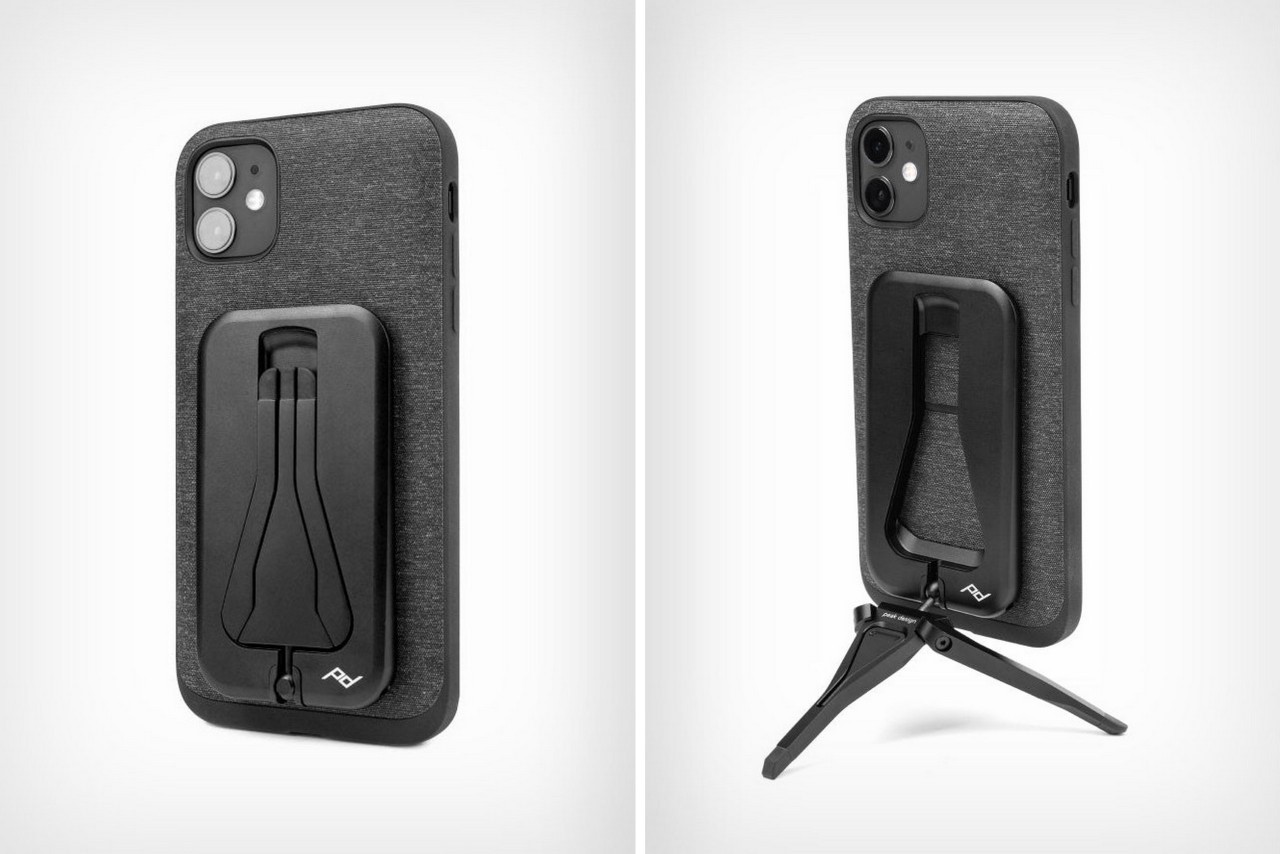 #This Sleek MagSafe Tripod is as slim as a wallet and snaps onto the back of your iPhone