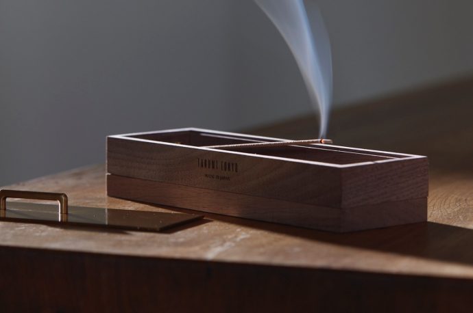 Invite Serenity Anywhere with the Elegance of a Wood & Brass Incense Holder
