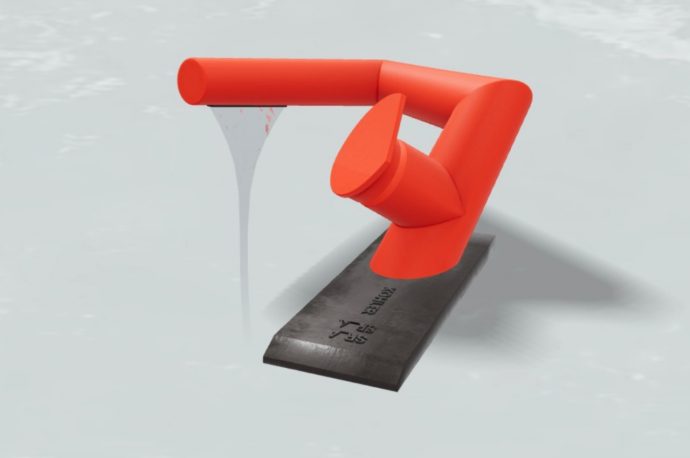 Enjoy sheets of water through your fingers in sculpture-like faucet from Kohler