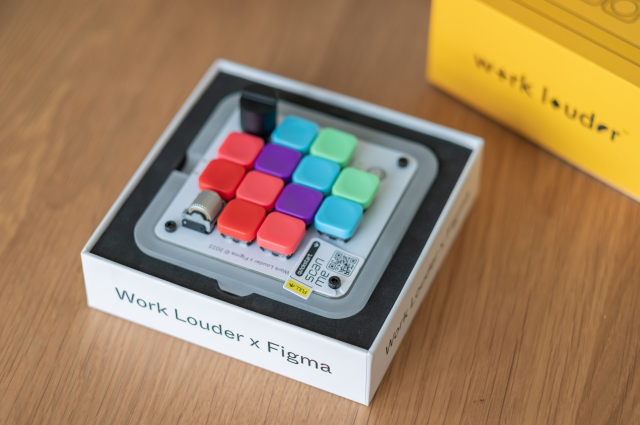 The Figma Creator Micro Keyboard for Seamless Design Workflows