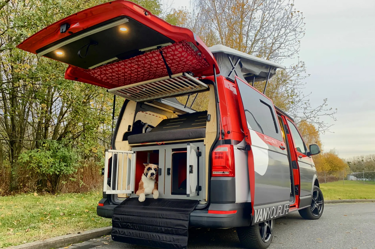 #Flowcamper rolls out the first campervan built around the needs of our canine friends