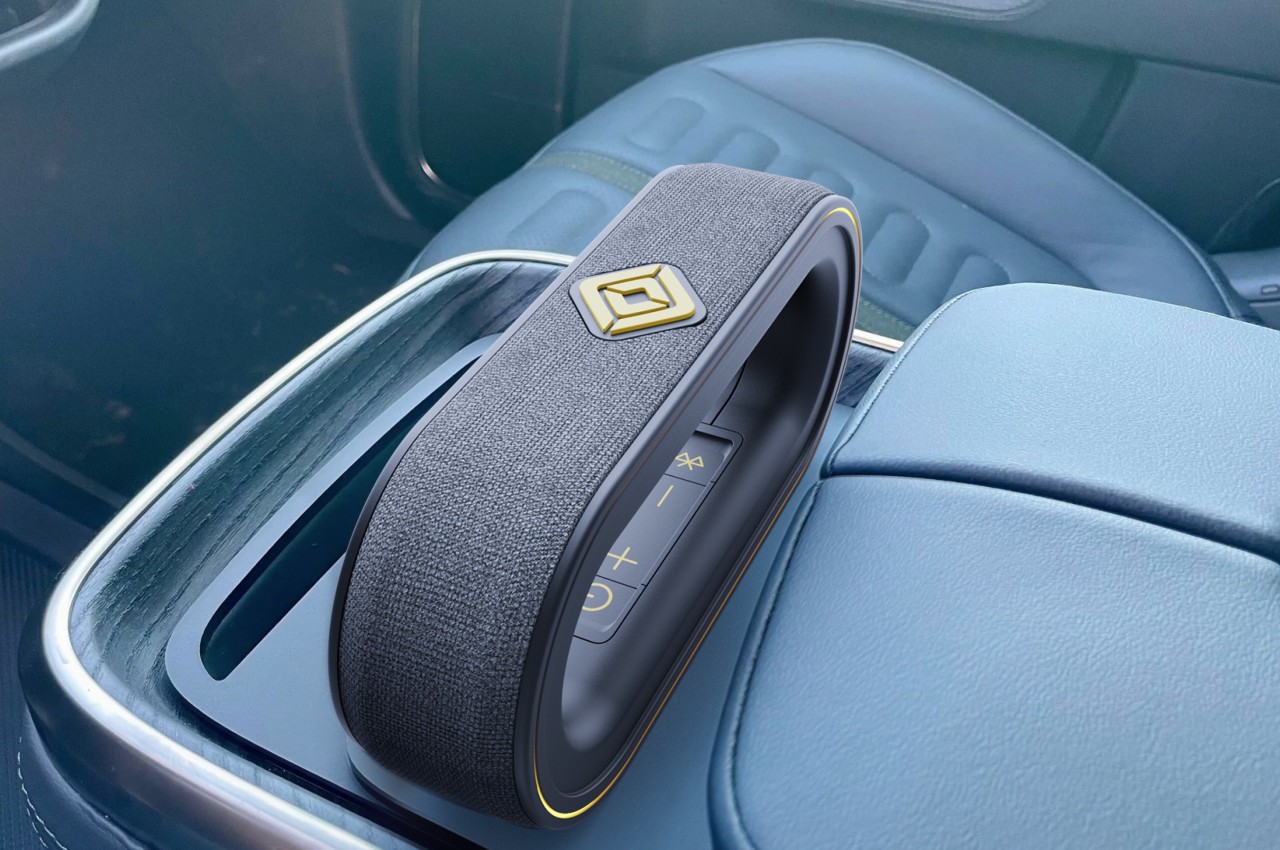 #Futuristic Bluetooth speaker concept is inspired by electric cars