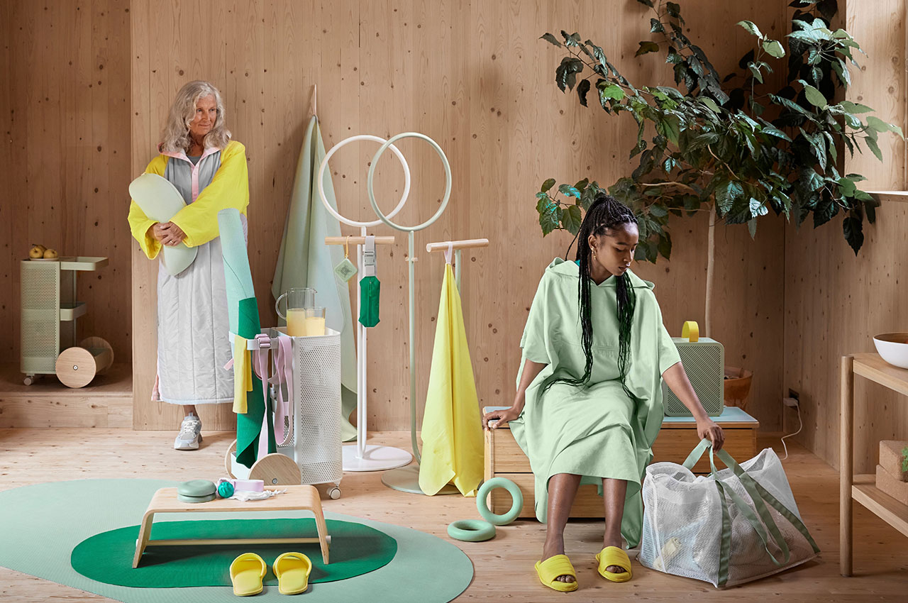 #IKEA DAJLIEN exercise and fitness gear will fill your home gym with pastel hues in 2024