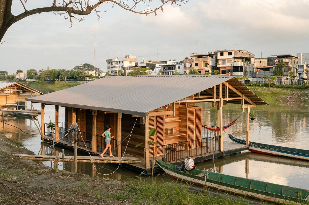 #Floating Home In Ecuador Is Designed To Preserve The Community Of A Centuries-Old Floating Village