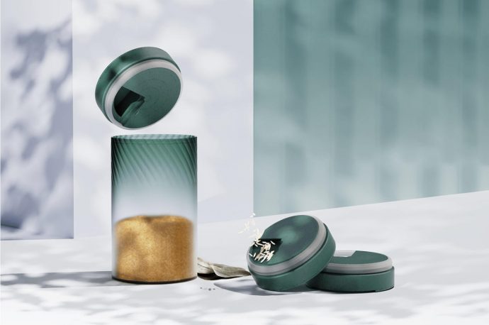 These Modern Food Containers keep food fresh using traditional preservatives like bay leaves and rice