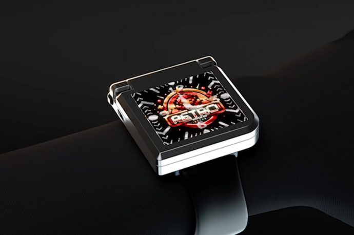 Retro Gaming Watch puts a tiny handheld on your wrist, also tells the time