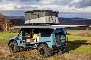 Terracamper turns Mercedes G Wagon into an equipped off-grid camper van with Tecrawl conversion kit