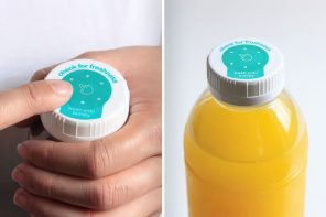 Innovative Bottle Cap can tell you if your Food is Still Fresh or Not.