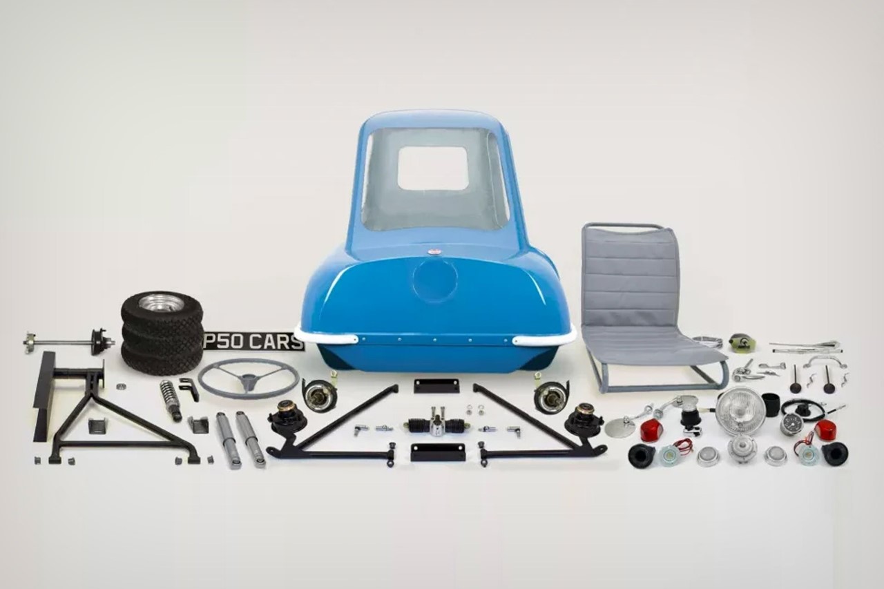 Pint-Sized Powerhouse: The Peel P50 DIY Kit Car