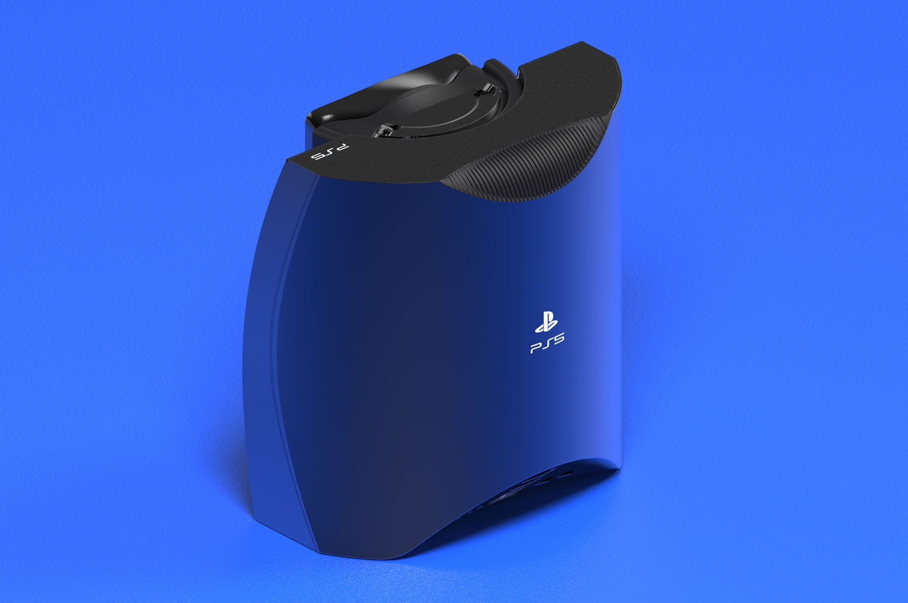 Oddly-shaped PlayStation 5 Professional idea emphasizes VR immersion for Metaverse video games – Yanko Design