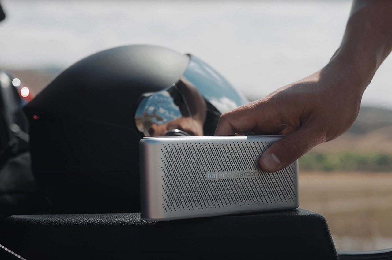 #This super-slim, portable Bluetooth speaker is fitting companion for your next travel destination and Harman Kardon portfolio