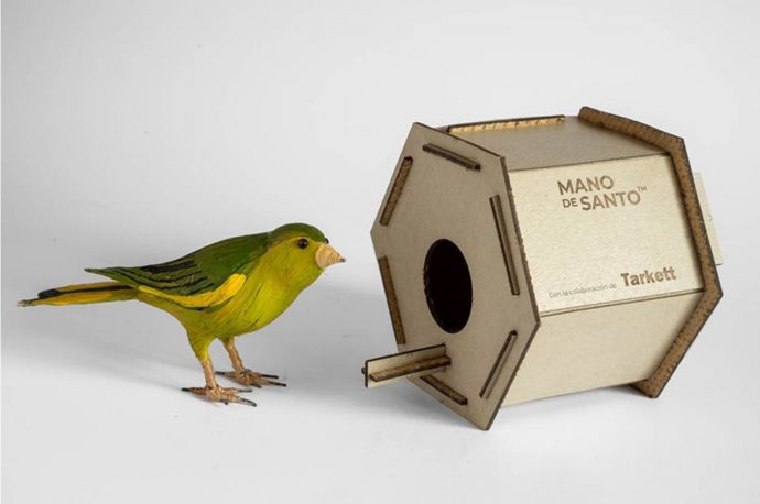 A Linoleum Birdhouse Game That Educates and Instils The Values Of Sustainability