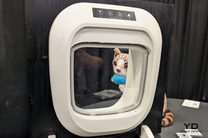 AI-powered cat door stops your feline companion from bringing home dead gifts