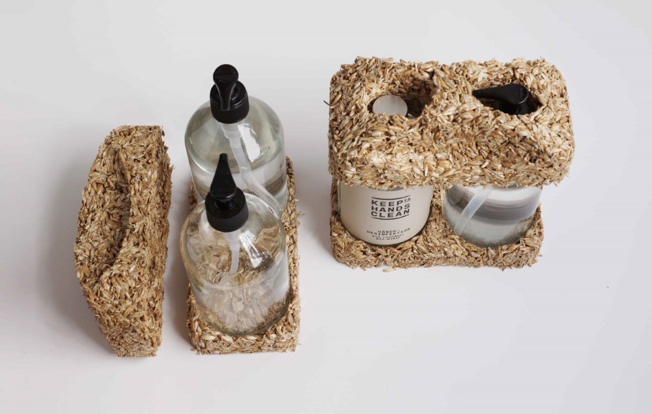 #Your Next Package Might Be Cushioned by Upcycled Grain Husk Instead of Plastic Styrofoam