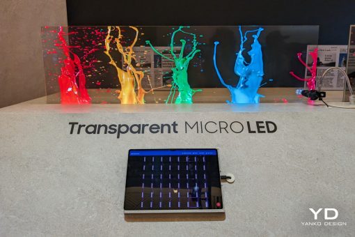 Samsung's new transparent MICRO LED glass displays