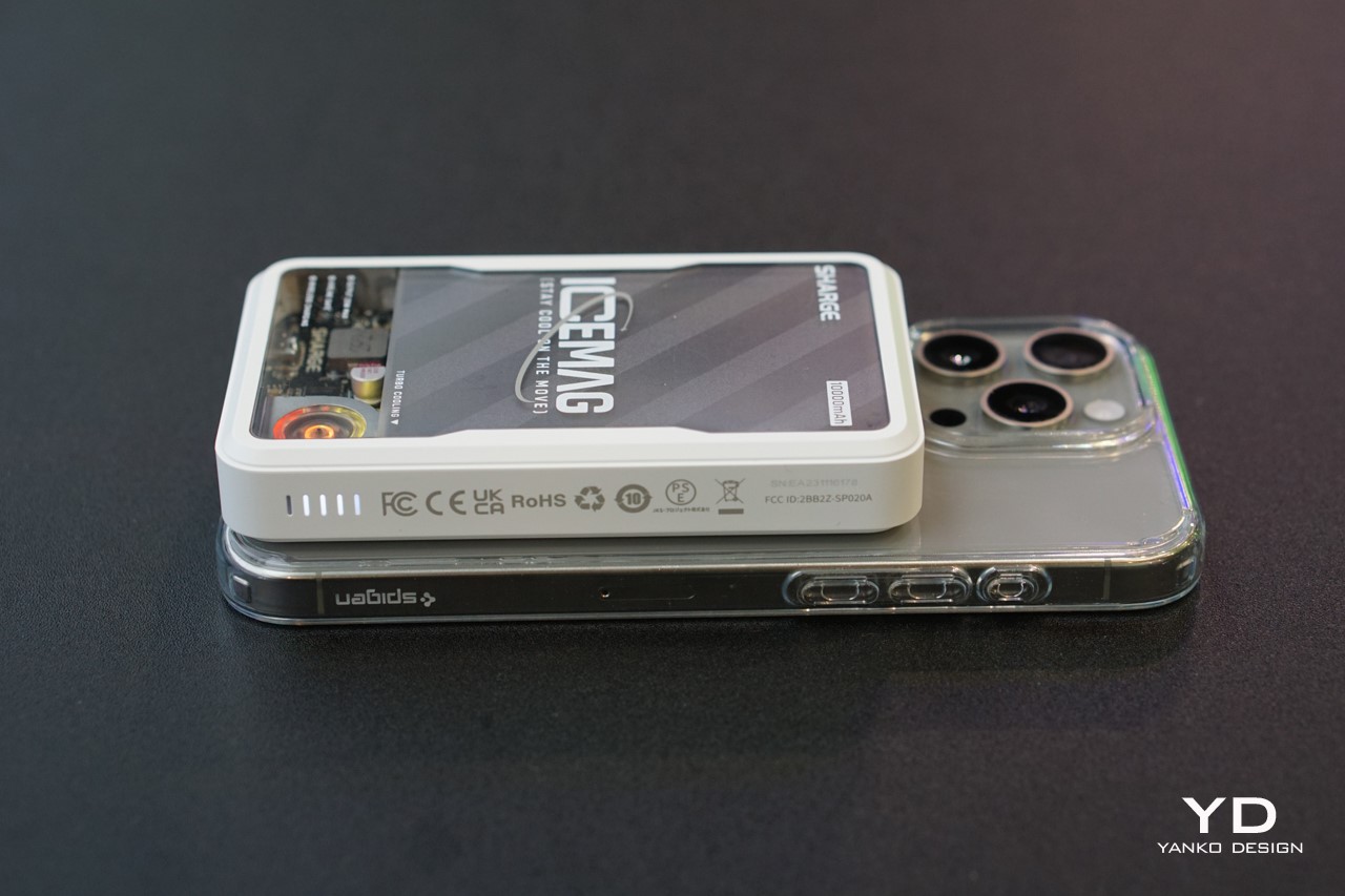SHARGE Icemag Hands-On at CES 2024: A Cool-looking MagSafe Power