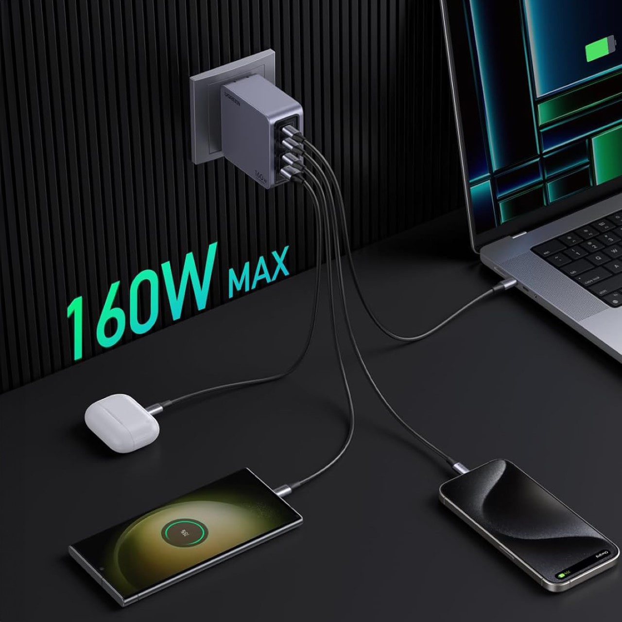 UGREEN Unleashes Nexode Pro 160W: The Powerhouse Charging Brick of Tomorrow!