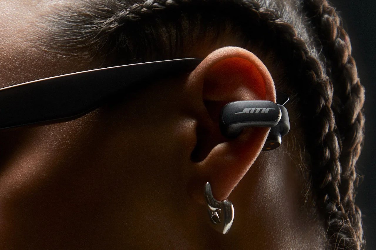 Bose Ultra Open Earbuds x Kith collab are fashion conscious pair of clip-on-buds that are glasses friendly