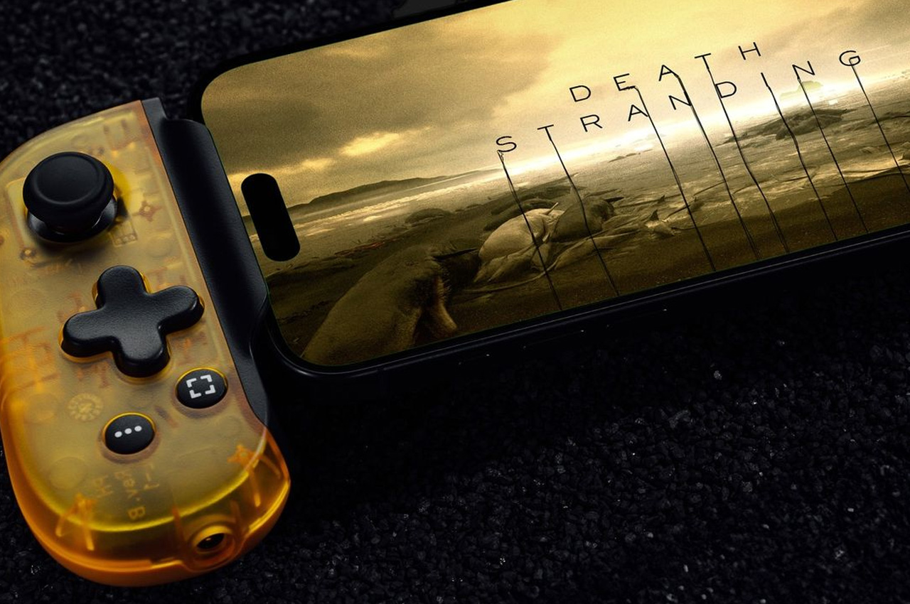 Death Stranding edition Backbone One controller sports a pee-colored  semi-transparent body shell - Yanko Design