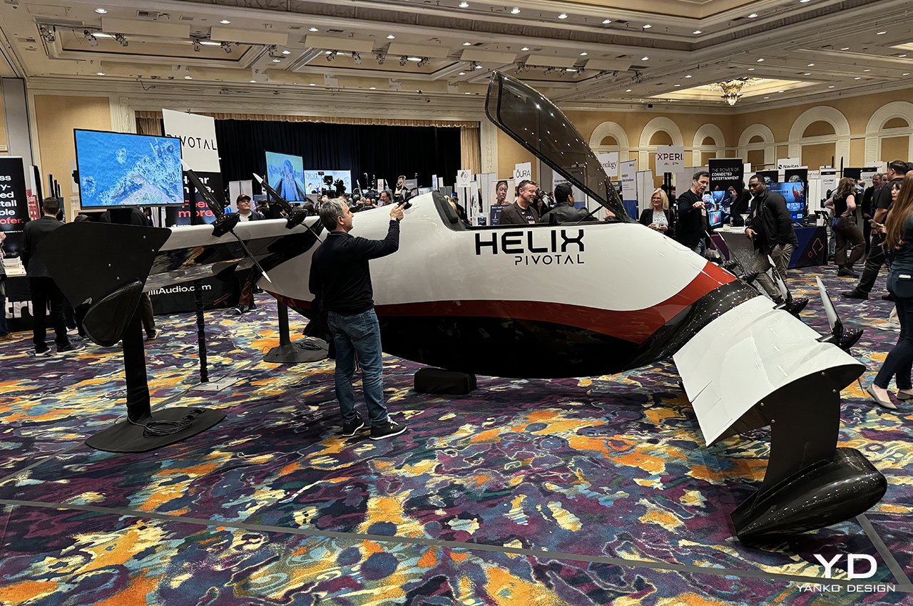 #Helix, the first eVTOL aircraft is at CES and all set to begin flying from June 2024