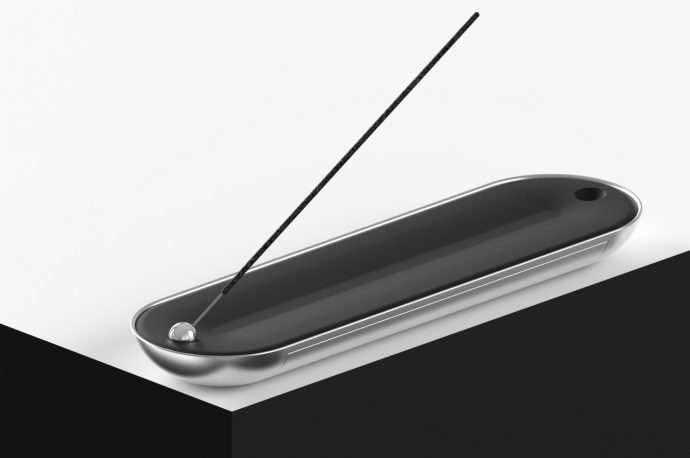 Luxury incense holder concept puts a premium spin on a simple design