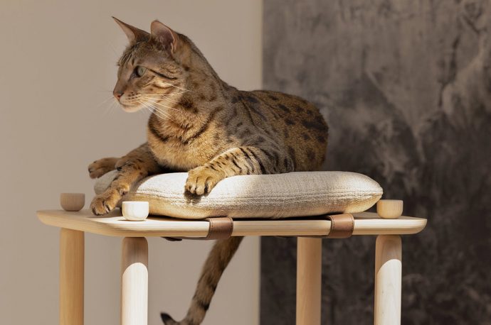 Tasteful & Functional Cat Tree Is Designed As An Excellent Alternative To Cheaply Made Cat Furniture