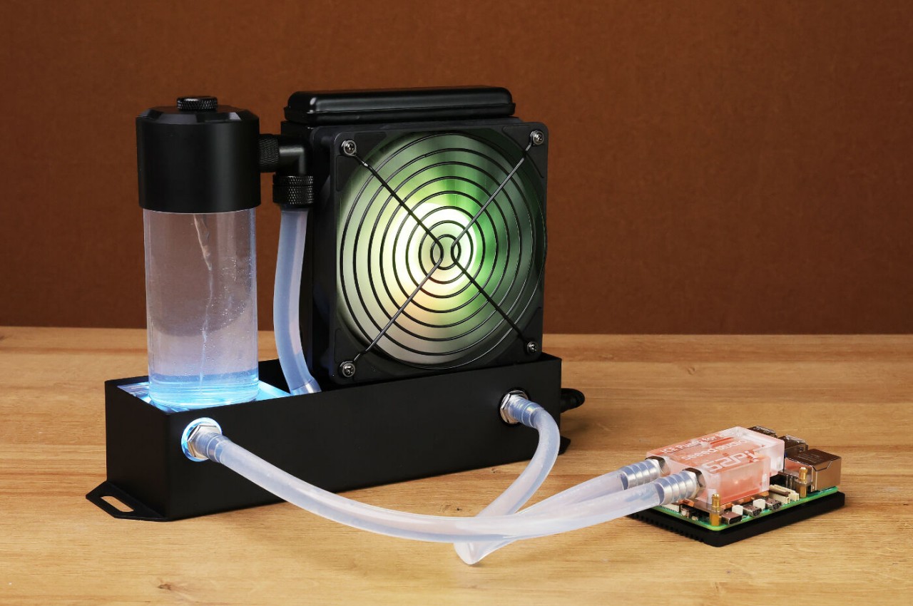 #Raspberry Pi Water Cooling Kit is weird, cute, and probably overkill