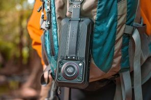 Rugged smartphone with a 5W speaker on its back looks out of this world