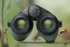 Swarovski Optik AX Visio smart binoculars identifies wildlife species, take photos and videos for instant sharing