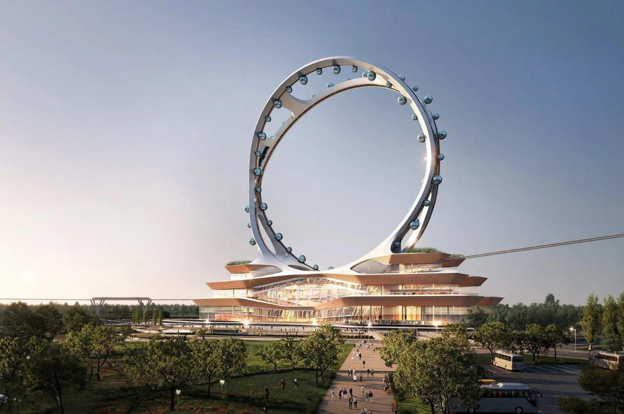 #Tallest spokeless ferris wheel to be constructed in Seoul