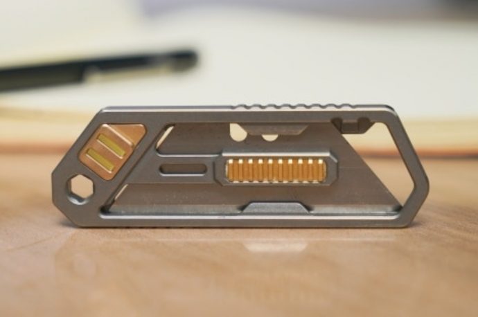The TITANIUM Utility Knife is an elegantly designed EDC for everyday use